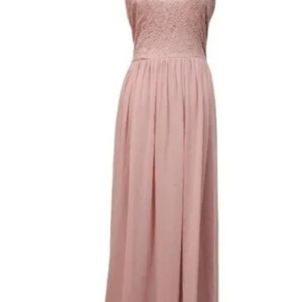 Dress Wedding Neck Hanging Lace Dress